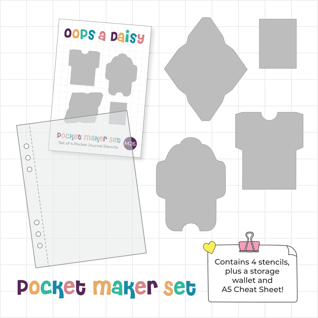 Pocket Maker Set - Journal Stencils