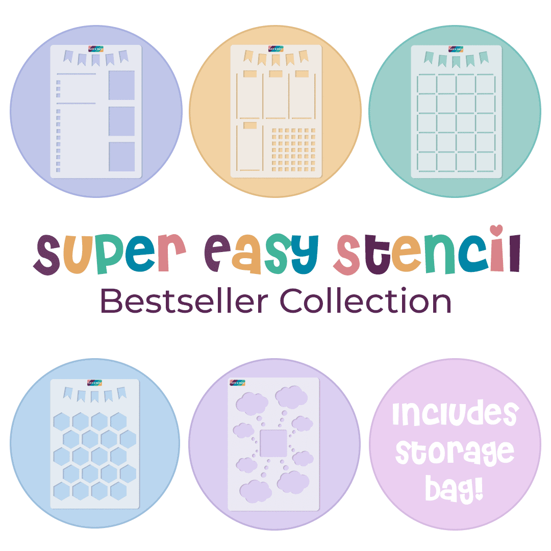 Super Easy Stencil Bestseller Collection - Save 25%