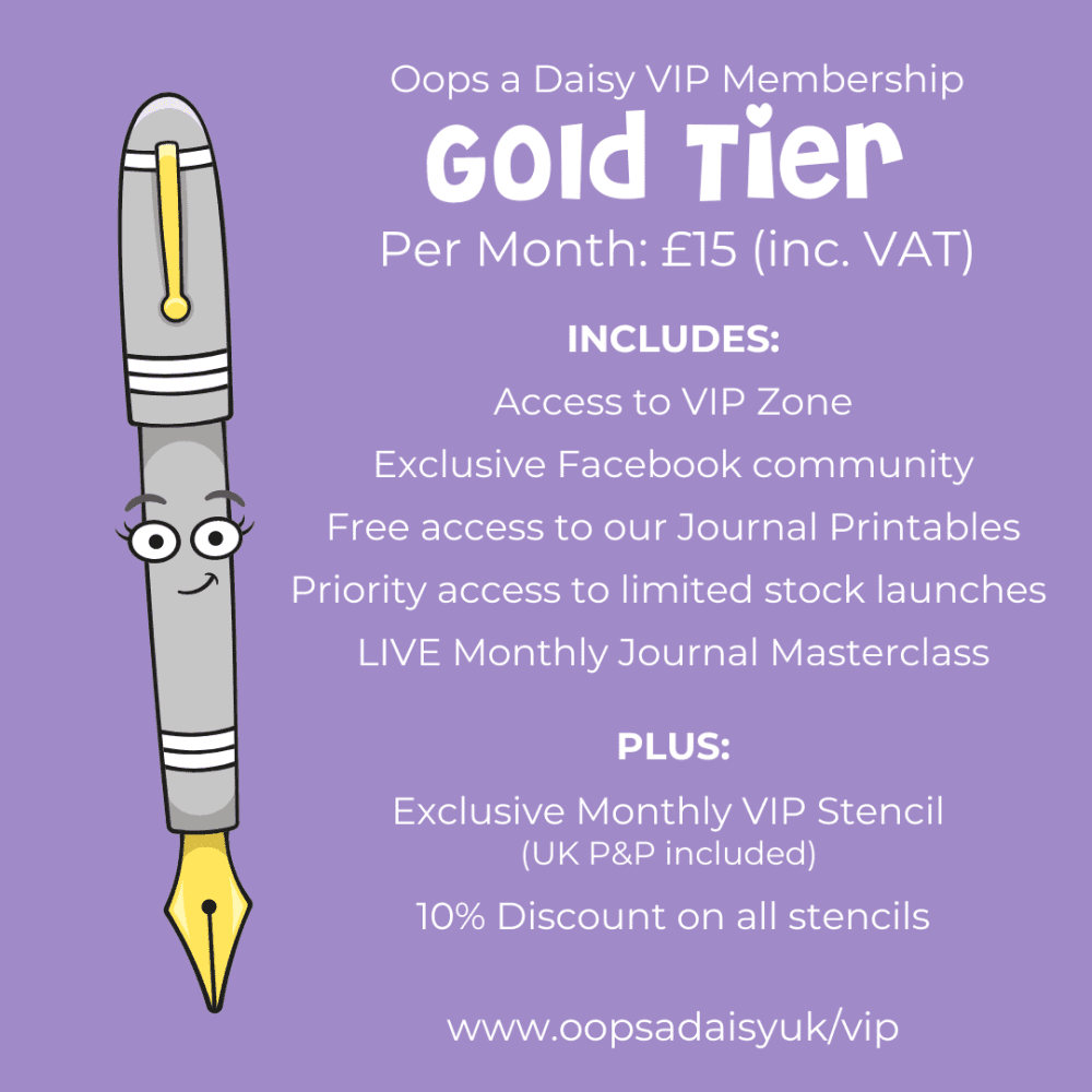 Gold tier: £15 per month